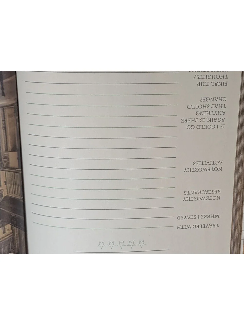 Adventure Awaits My Travel Journal USA Map Prompted Hardcover Notebook